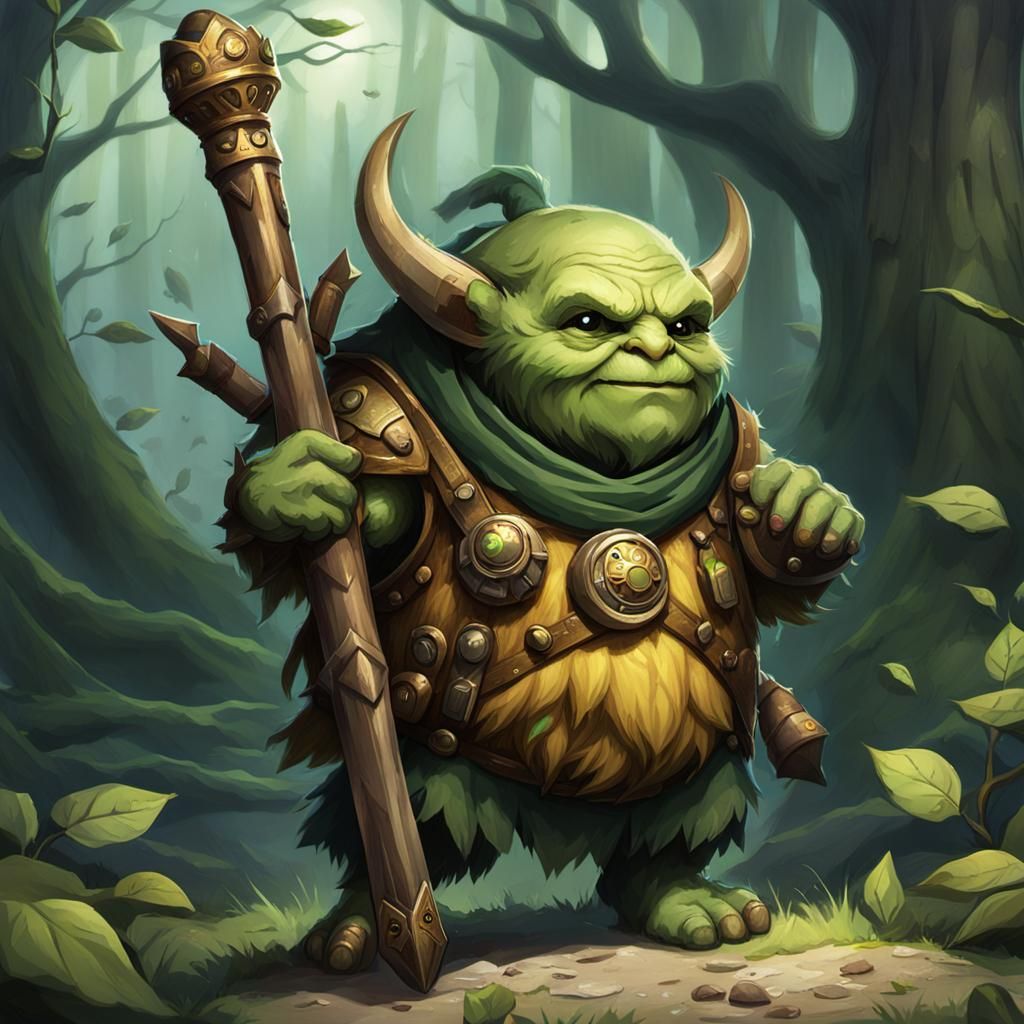 Stylized Podkin Illustration