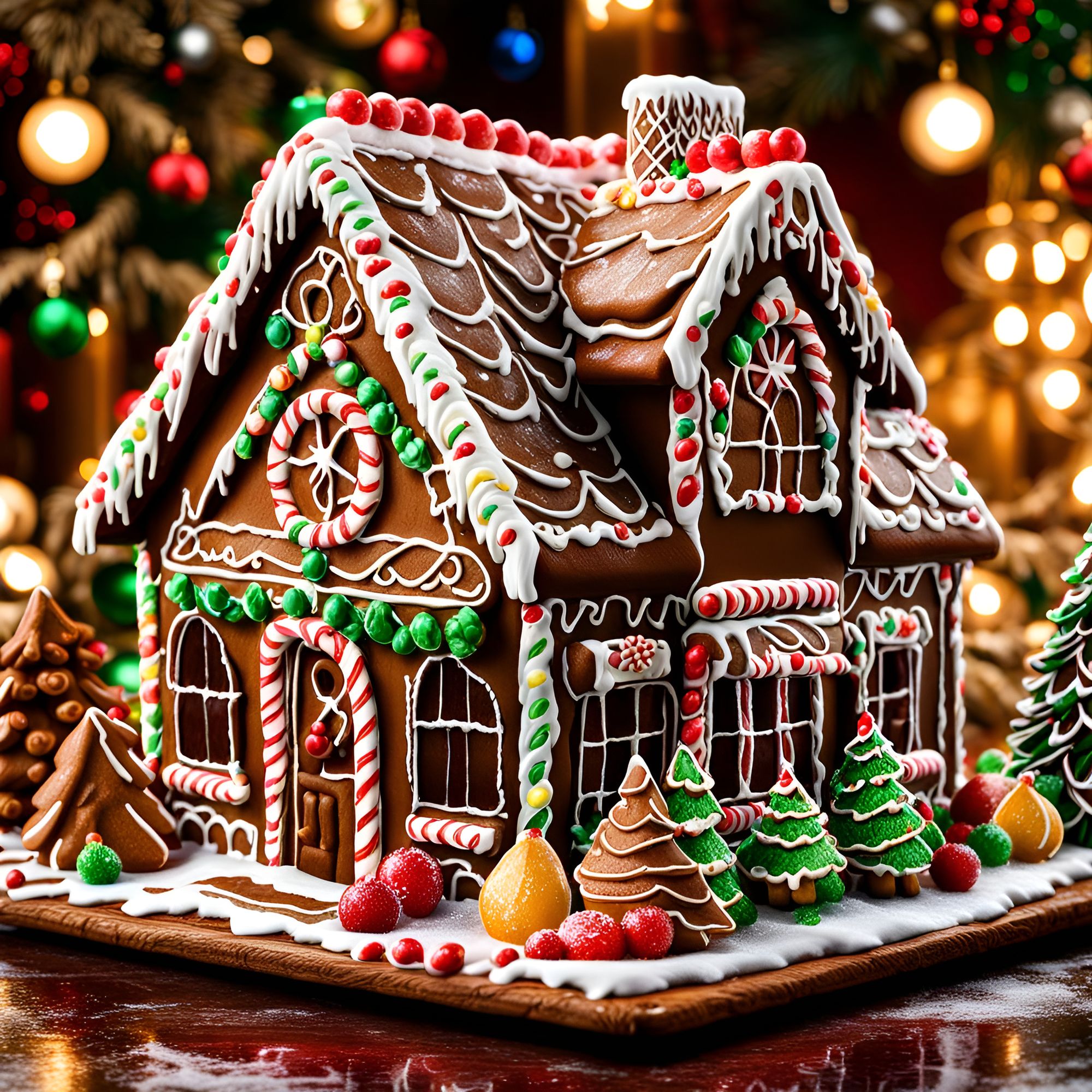 Gingerbread House AI Generated Artwork NightCafe Creator   EgaqRTUfhDuKRoMfLknq  1  9btlu 7.8125x 