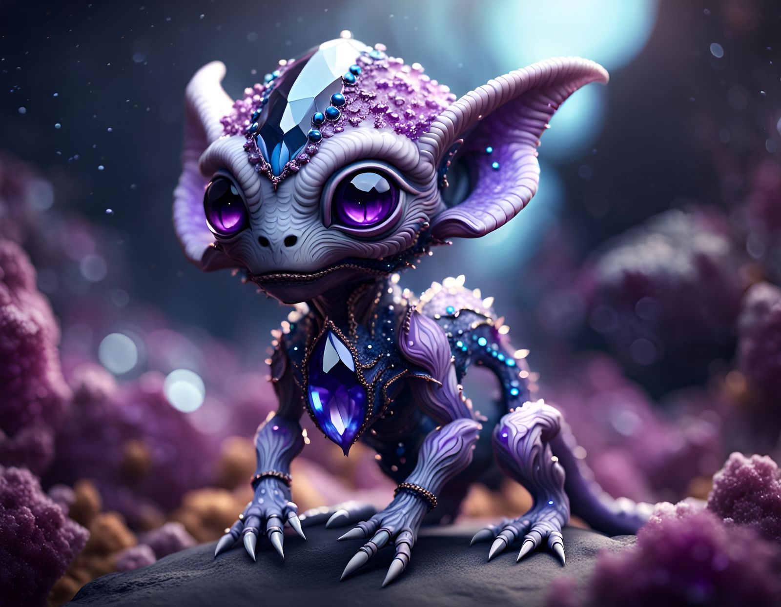 Crystal Critter AI Generated Artwork NightCafe Creator