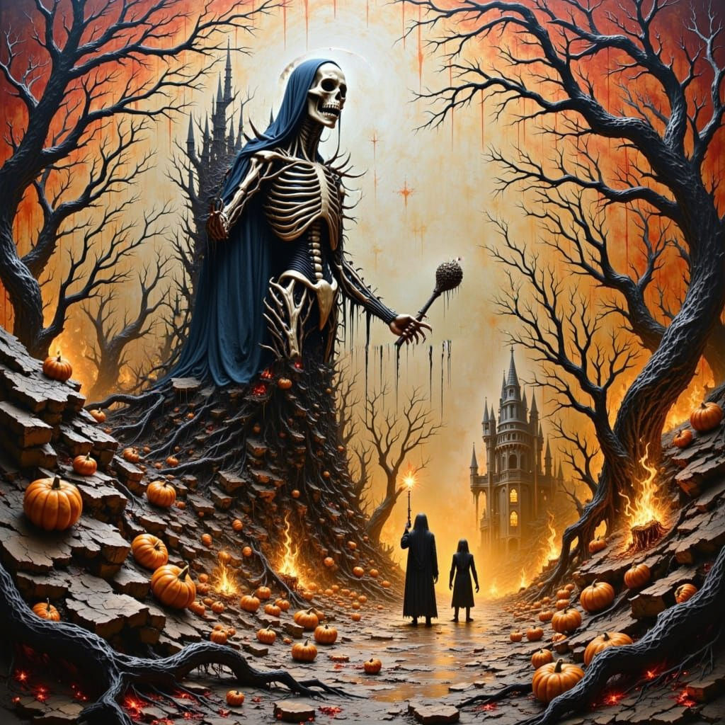 hell awaits <lora:Realistic Terror:1.0> 