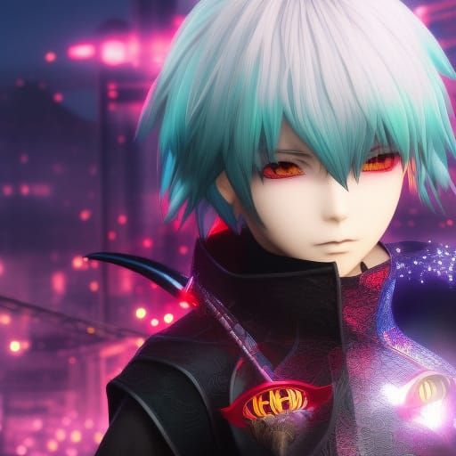 Tokyo ghoul beautiful Sakura dragonboy, distinct lighting, d...