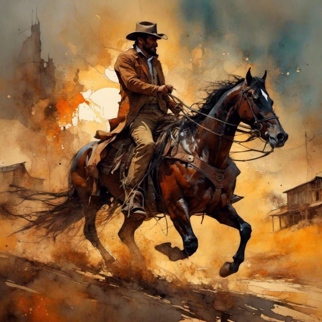 Pony Express  by @Liberty99 - Tracey - MamaBear