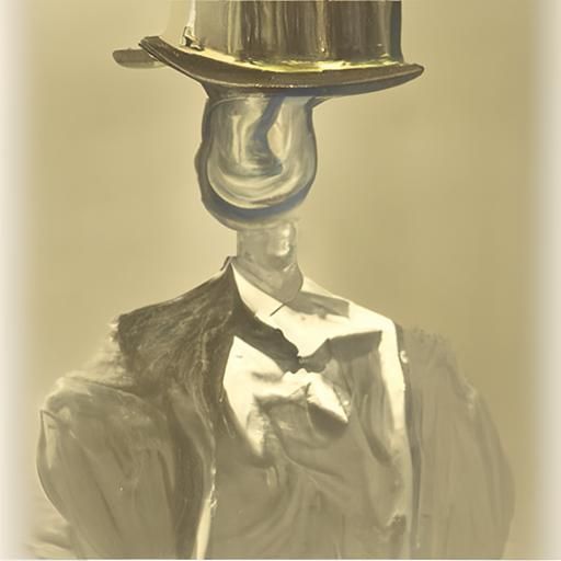 Man in top hat