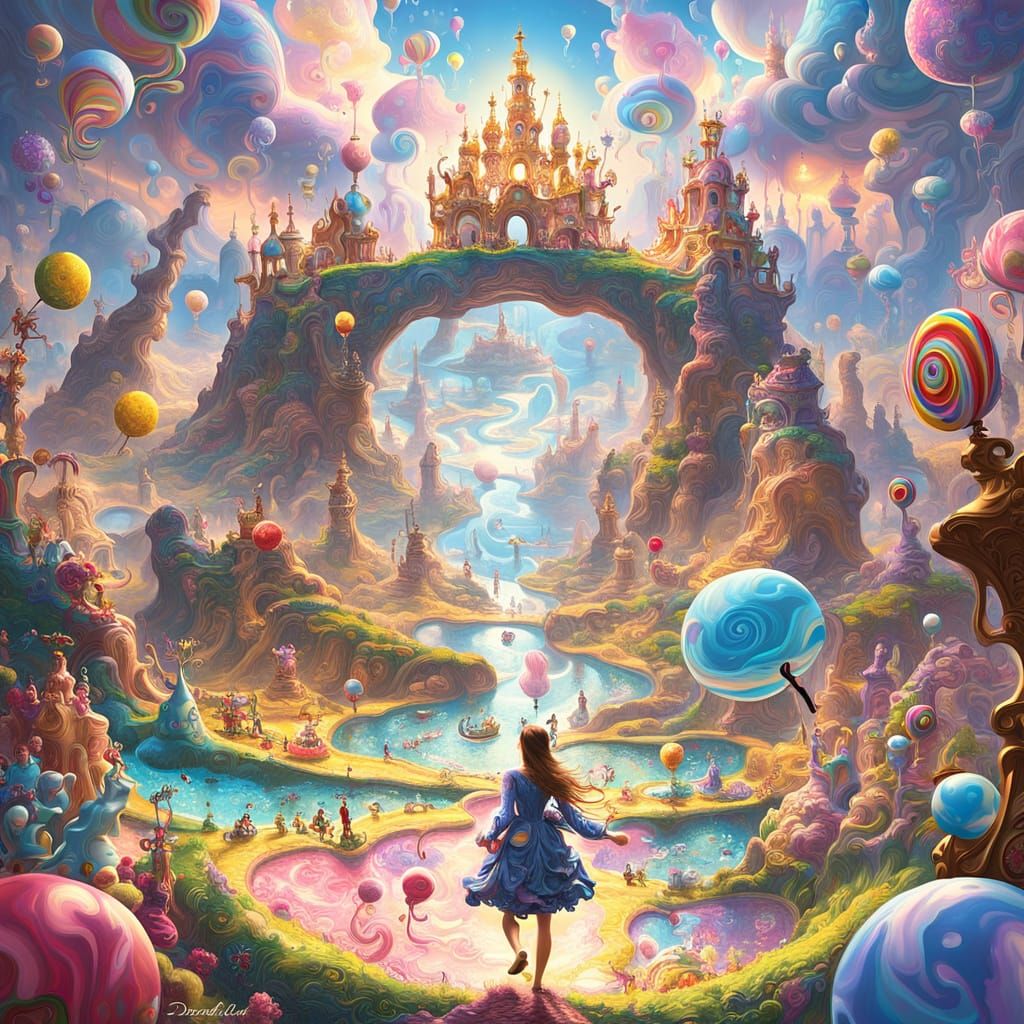 Candy paradise   by @Neonvaporcreator