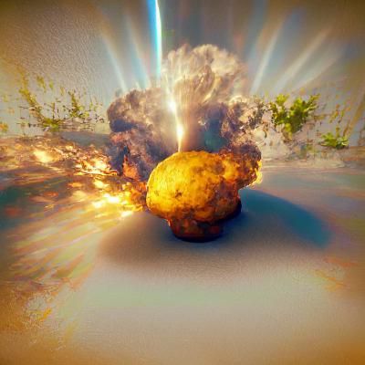 A nuclear potato causes a cataclysmic explosion that wipes o...