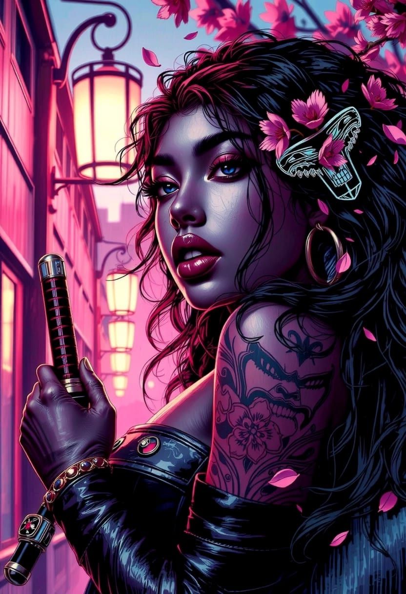 Violet Blossom Ninja Clan: Ryuko