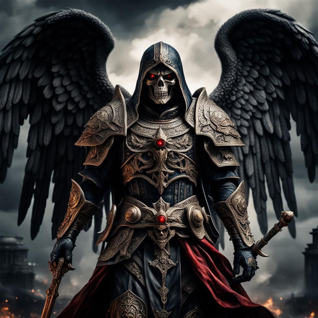 Azrael, the angelic warrior of death