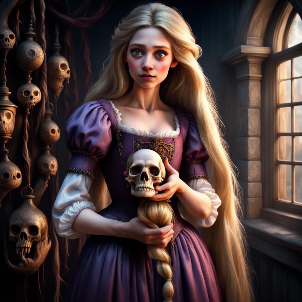 Rapunzel, may be innocent, may be sweet… or not…  by @Ailee