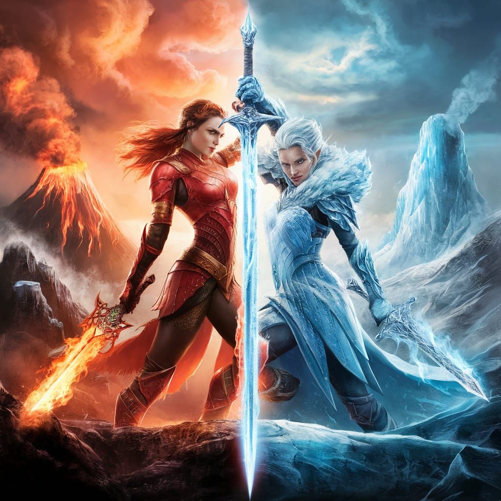 Battle of the Giant Sword  by @Pete Lazegla