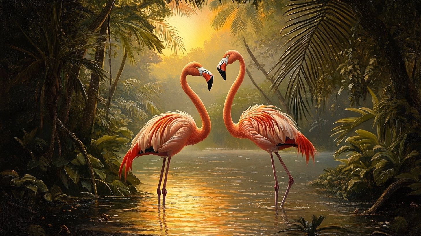 Flamingos