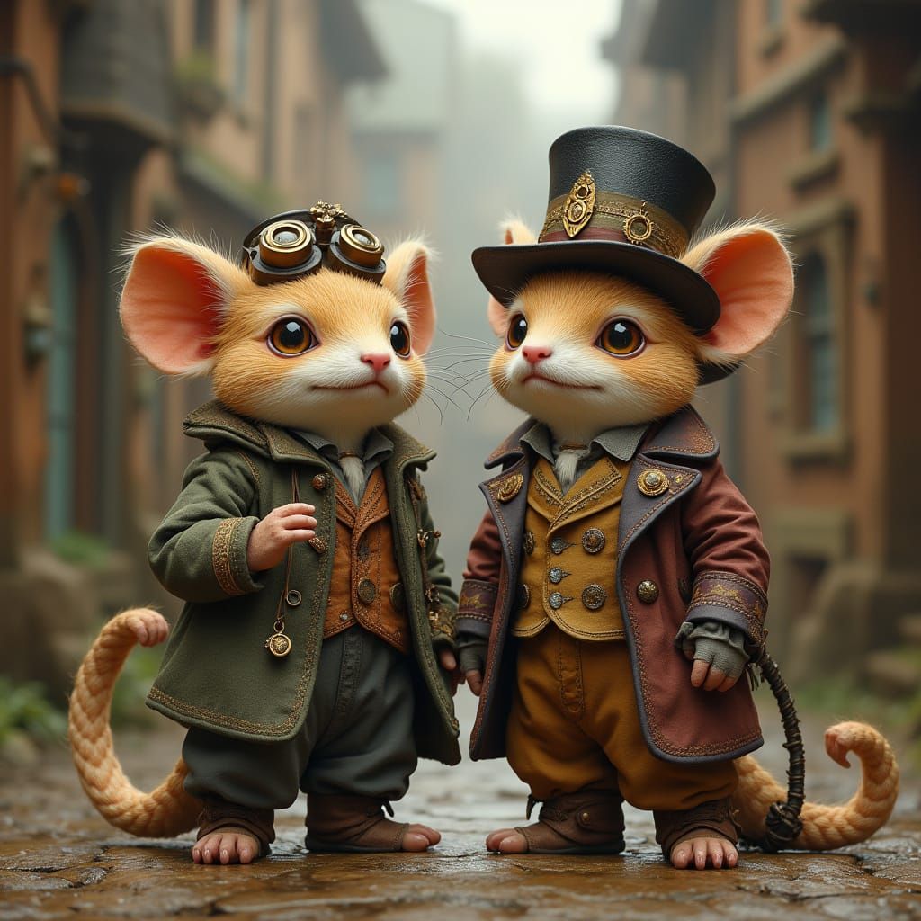 Life of little beings 6 (3 likes)  by @Gno2