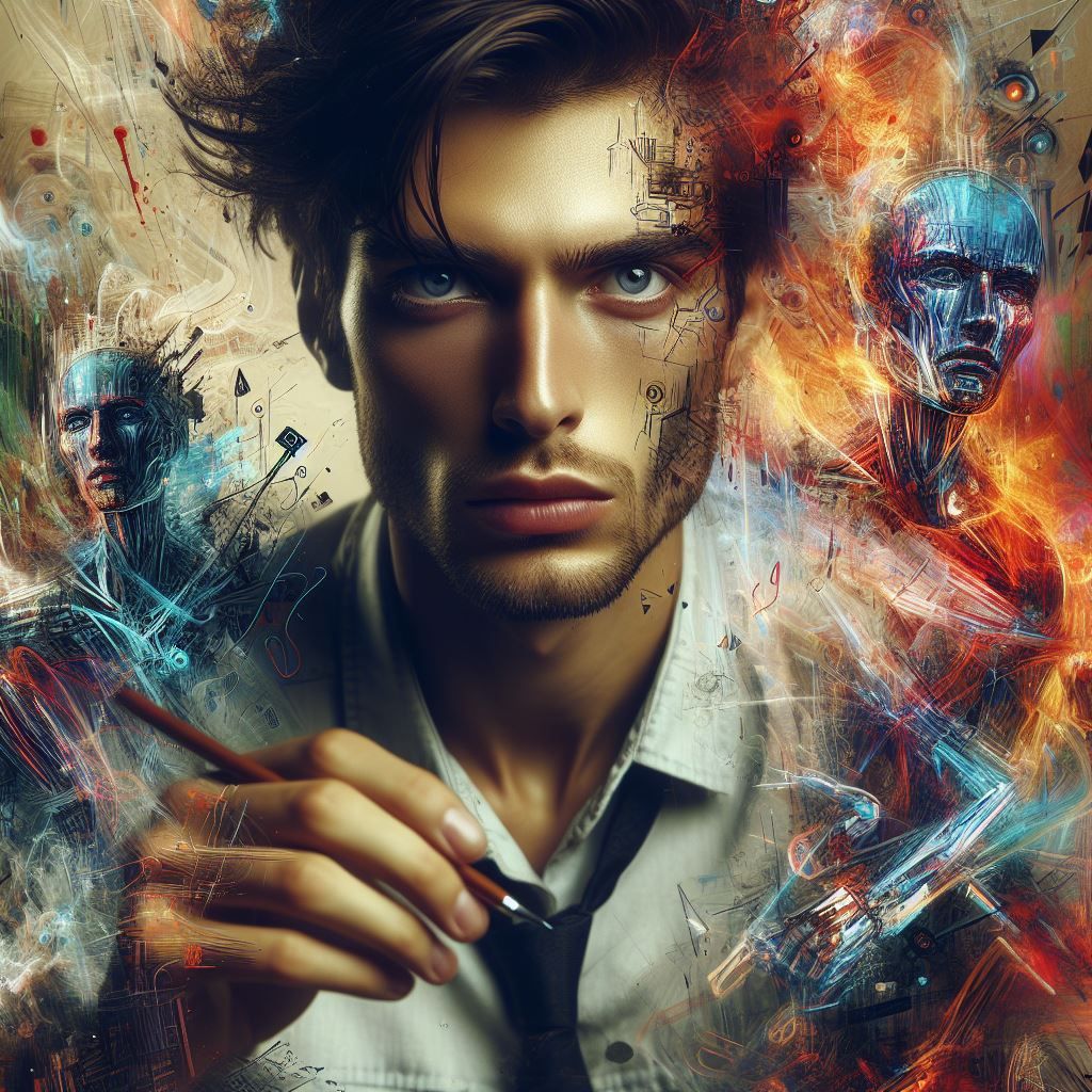 Going slightly mad making A.I art  by @AlphaArt