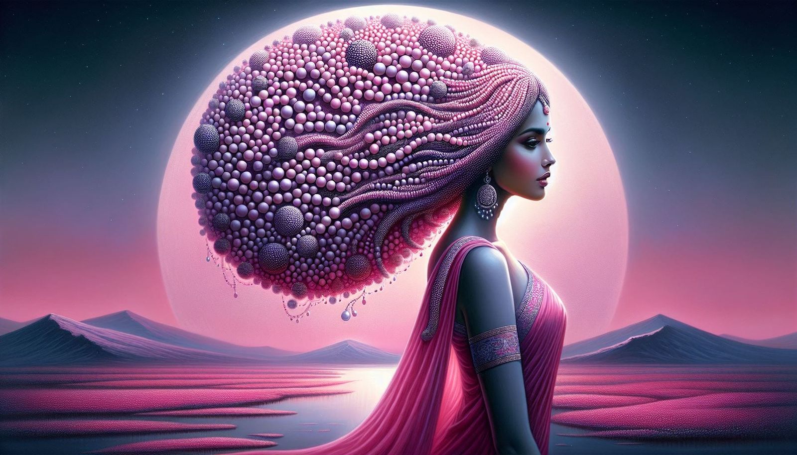 Pearl hair