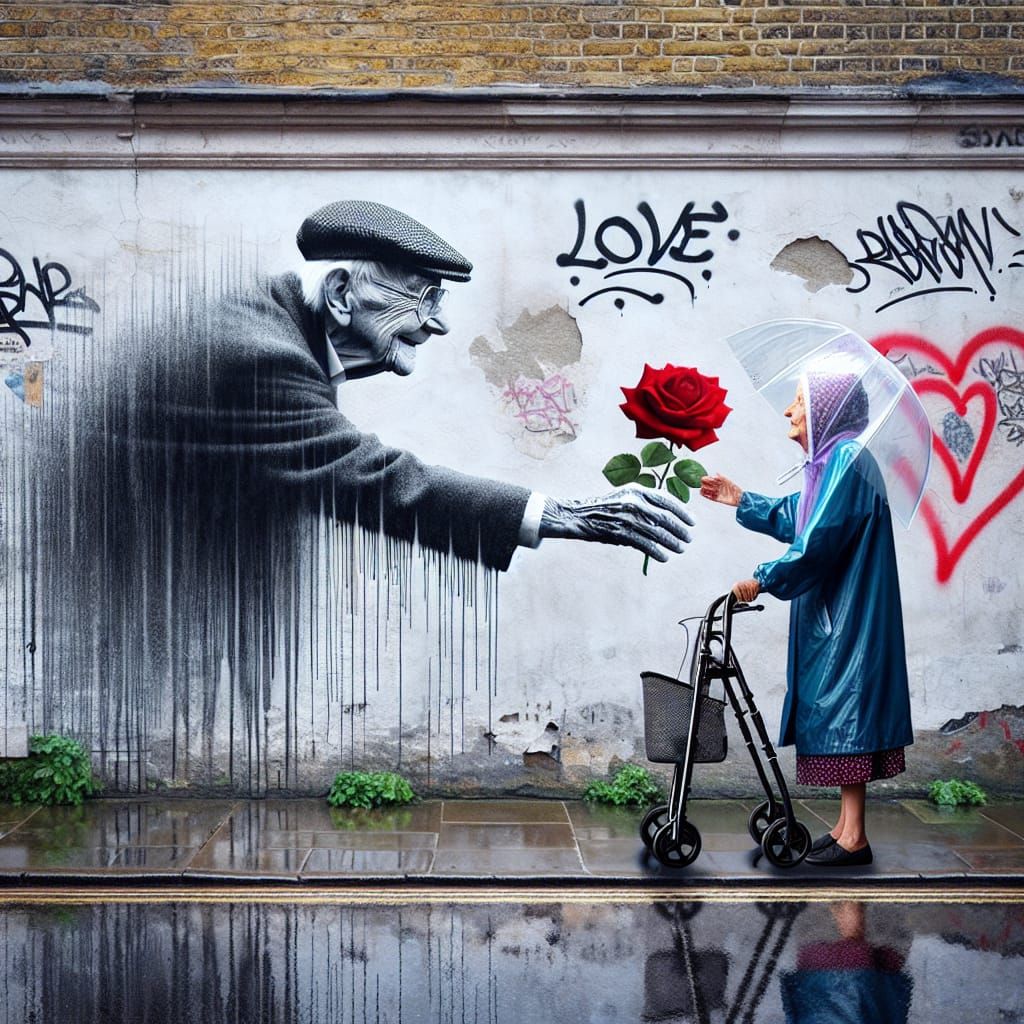 Love knows no boundaries 🌹🖤  by @Vixsin