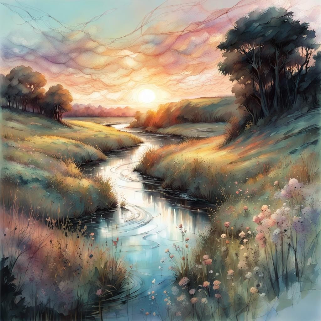 River  by @Chester Clarke