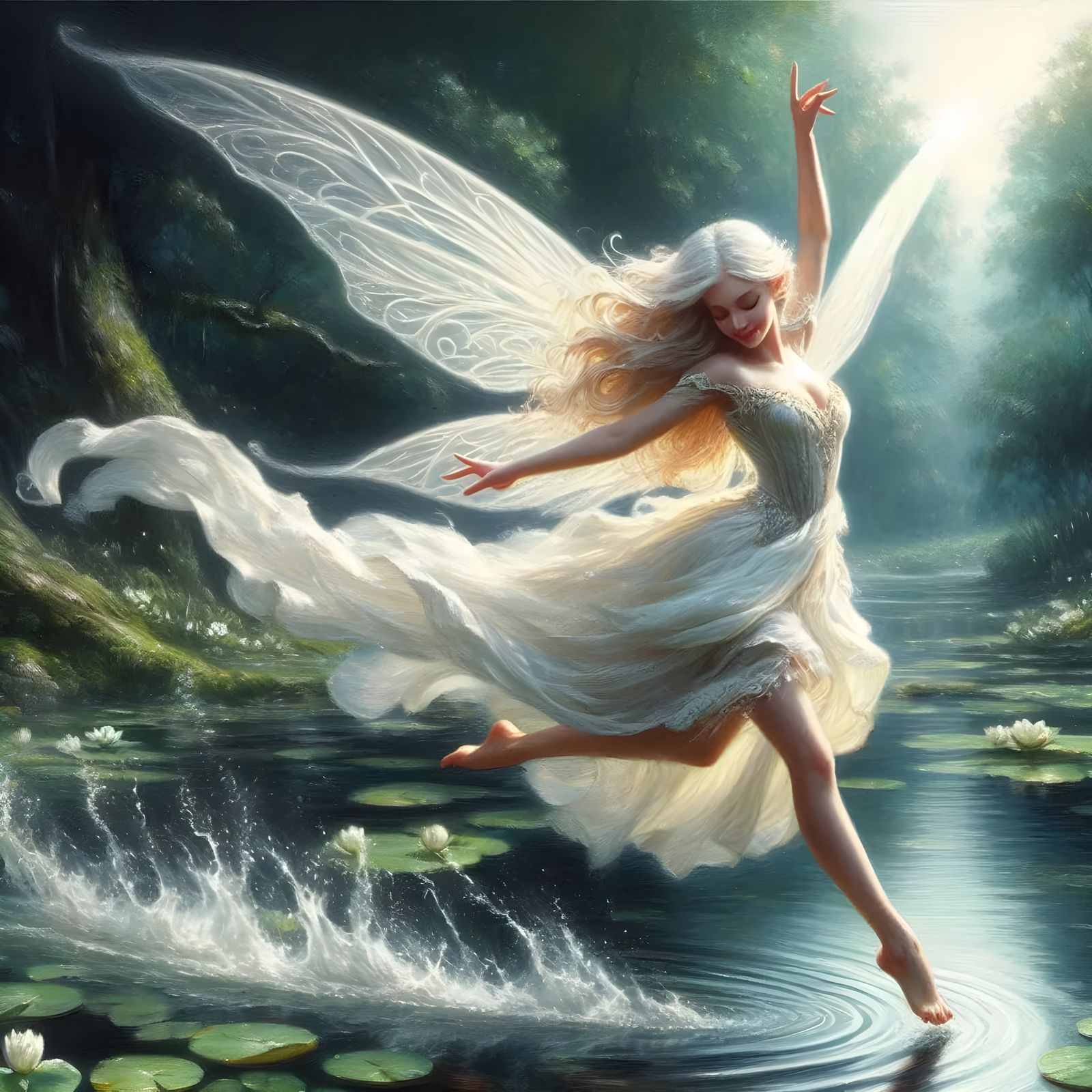 Fairy Pond Skipping #2