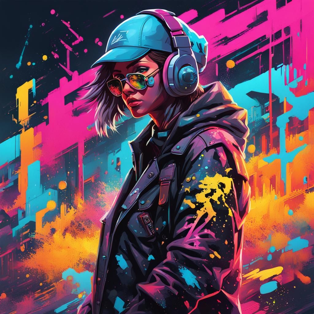 Help me create my avatar female "KittenPawz" agent 008 graff...