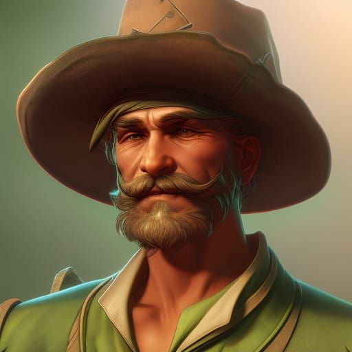 Cowboy (B) - AI Generated Artwork - NightCafe Creator