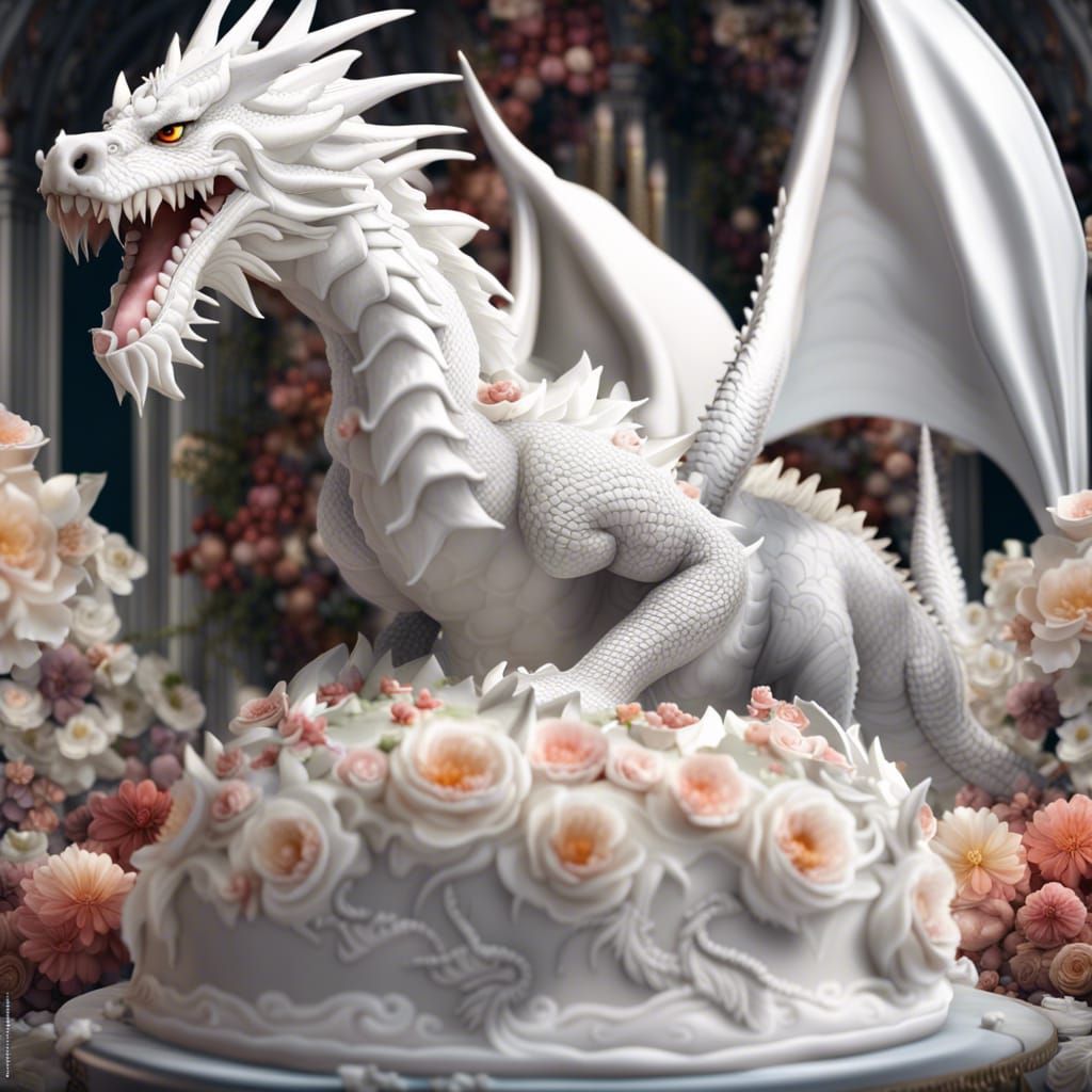 Dragon Cake  by @AmmA