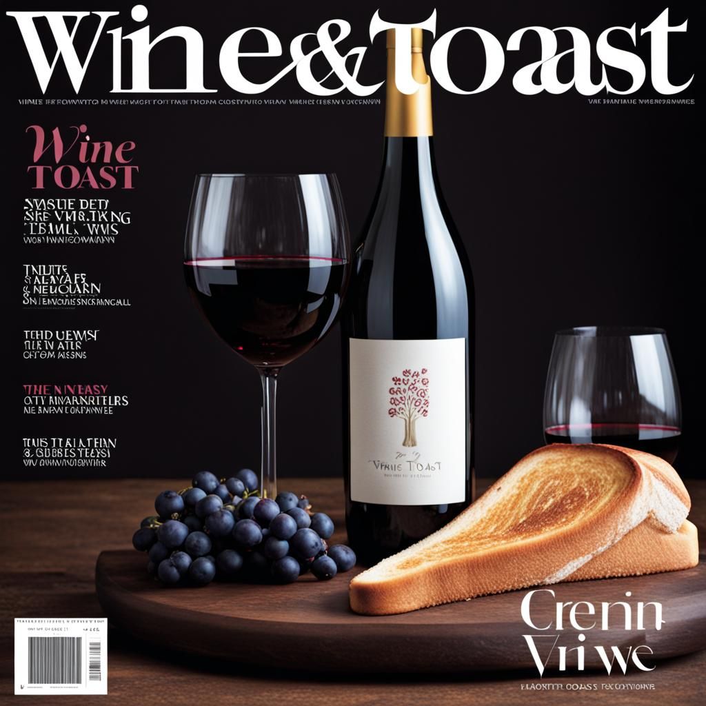 Wine and toast magazine

