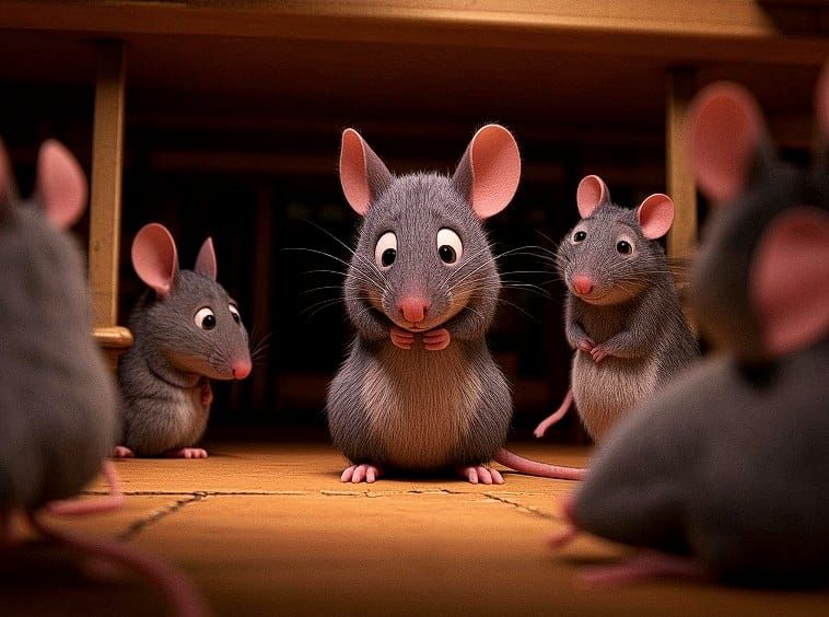 7/5/2025-Quest Shy Mouse Entry 1 Art By Archangel Tara