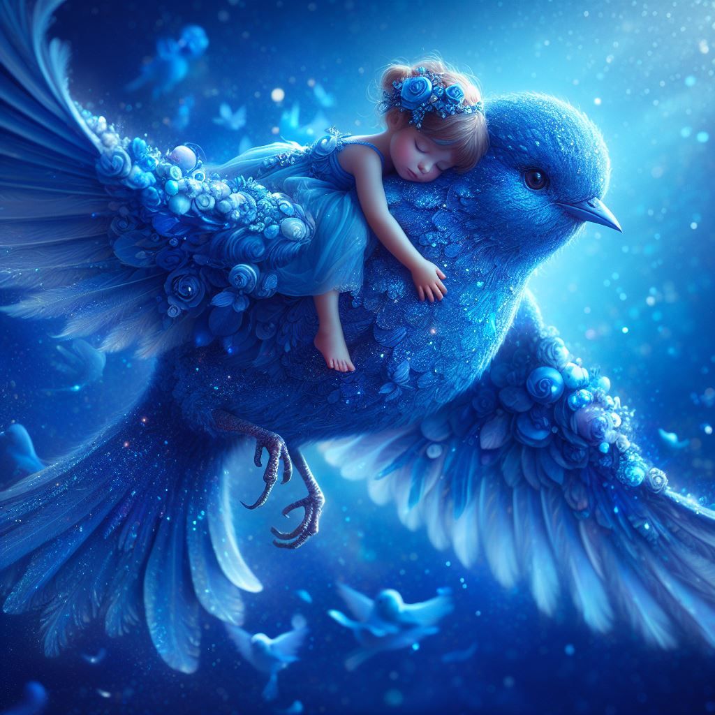 Blue Bird  by @5Foot3 Marie