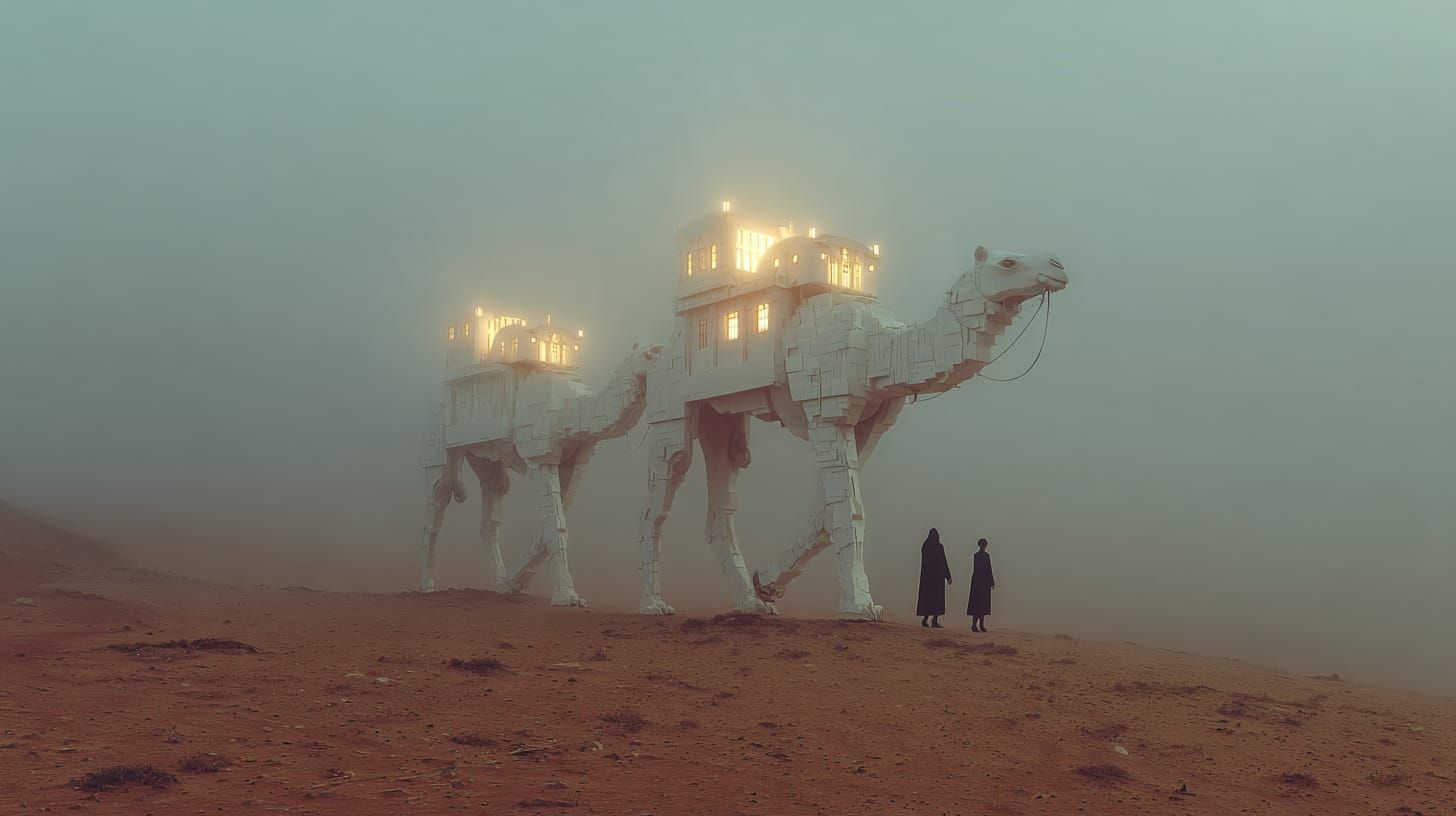 The Dune-Gate Caravan