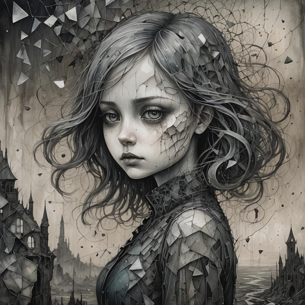 Insanely Surreal Super-Hyperdetailed Portraiture Epic Master...