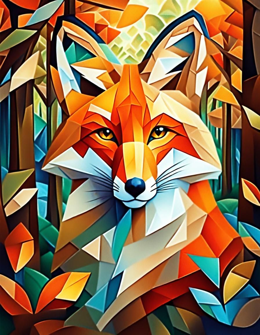 Fox portrait   by @Roswarcus