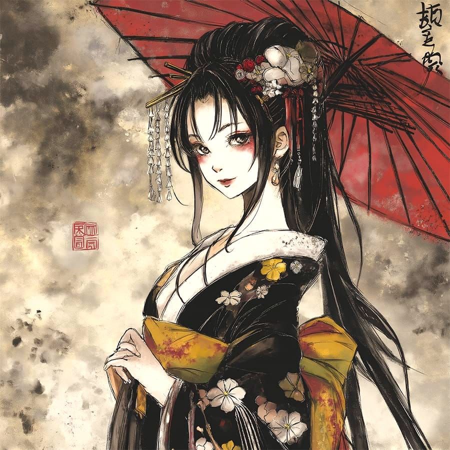 Anime Geisha