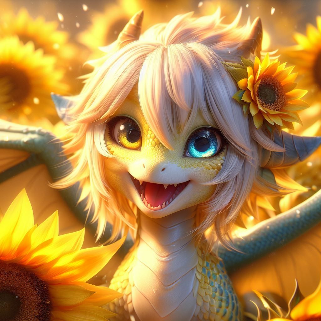 Sunflower Dragon