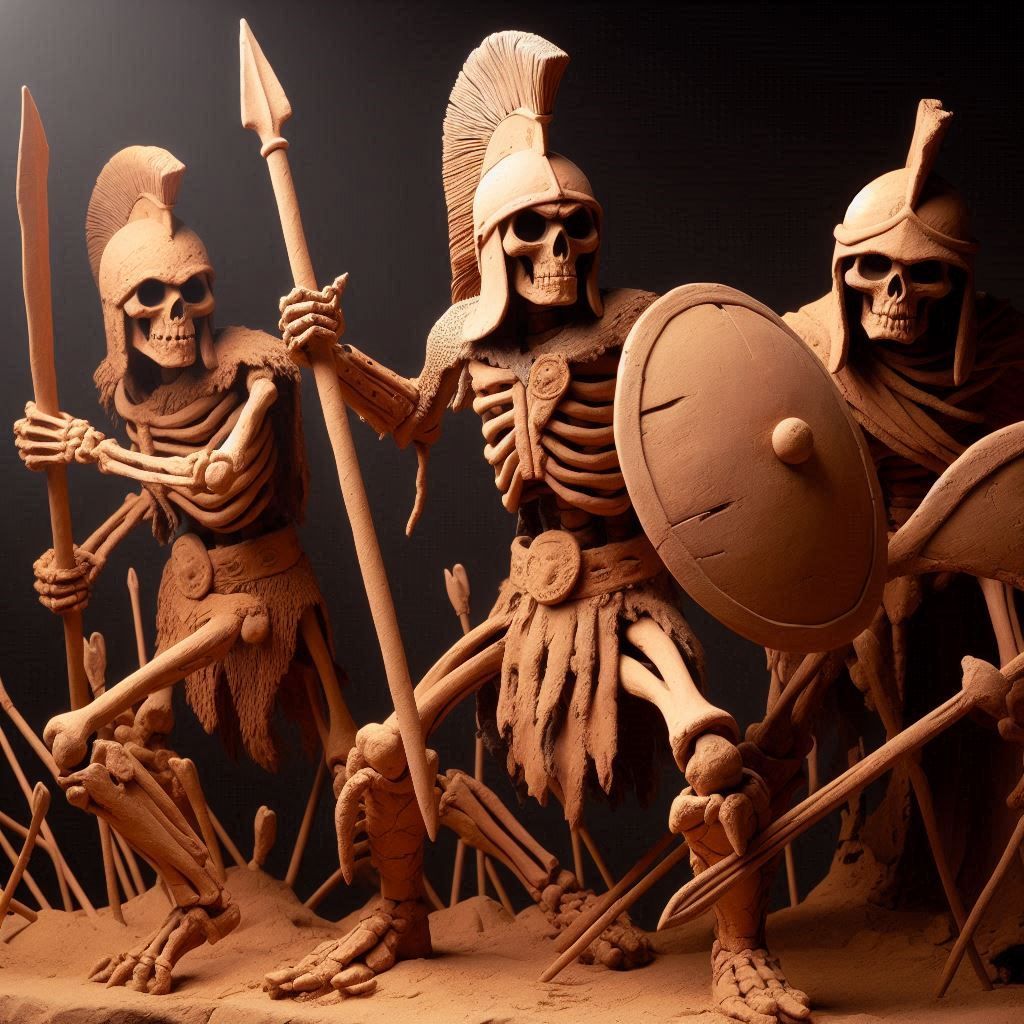 Clay quest Skeletons v2