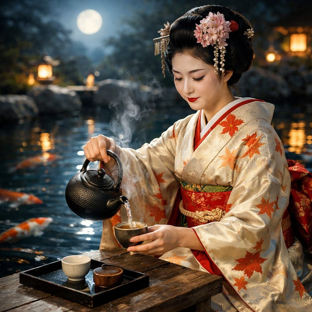 Tea Ceremony  by @Tatti