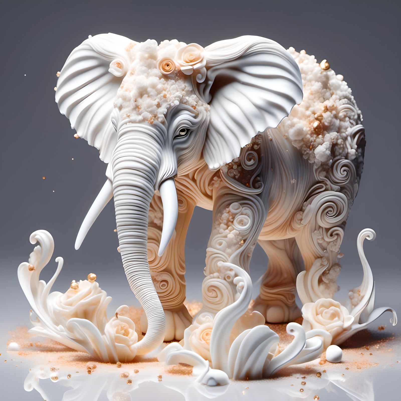 White Elephant  by @Lady Primavera