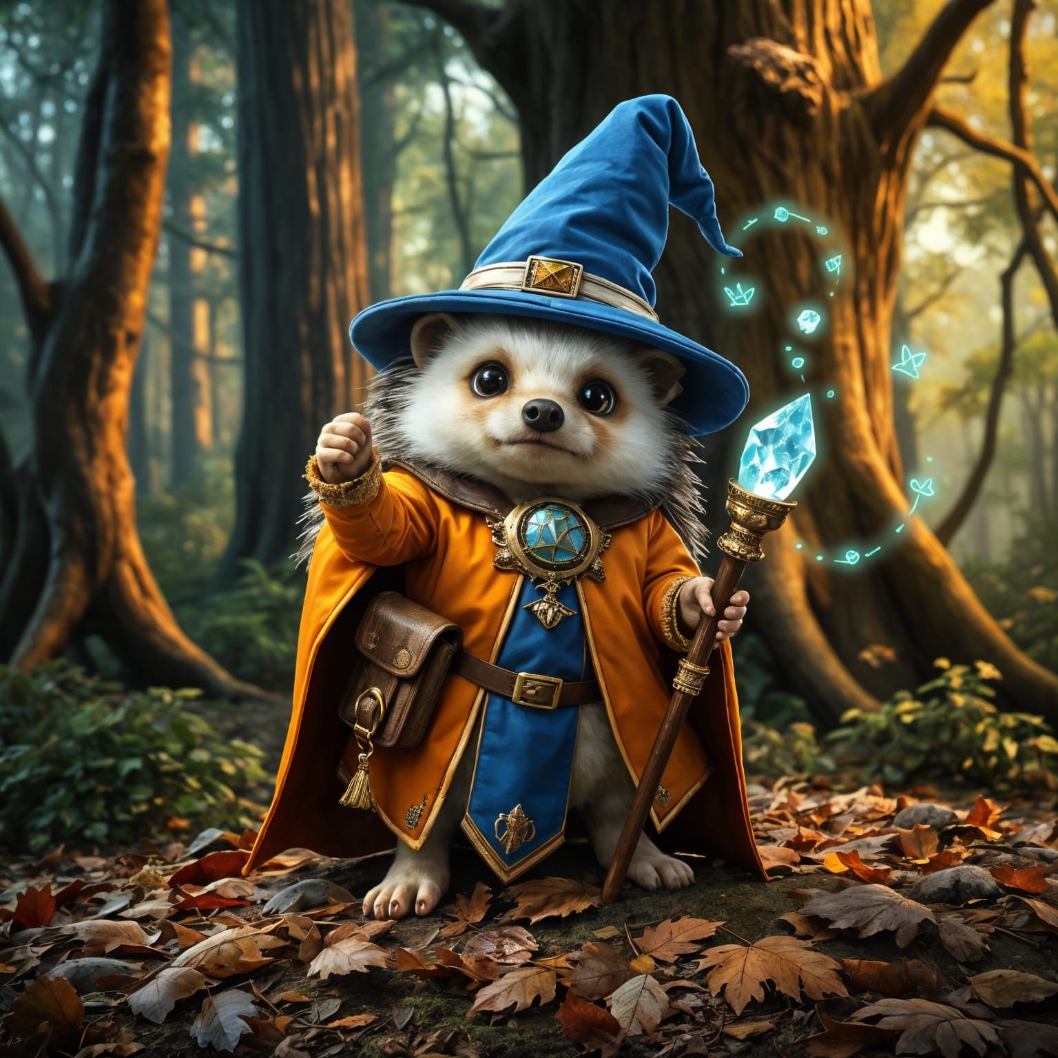 Hedgehog wizard   by @That cinema teacher