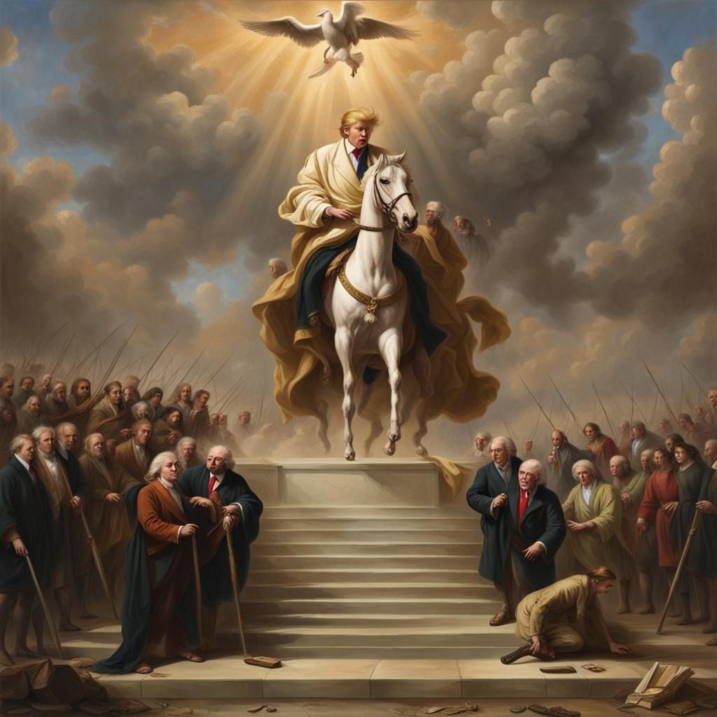 With a retribution controlled and constructed by God, Trump, the chosen one shall prevail  by @Gage 