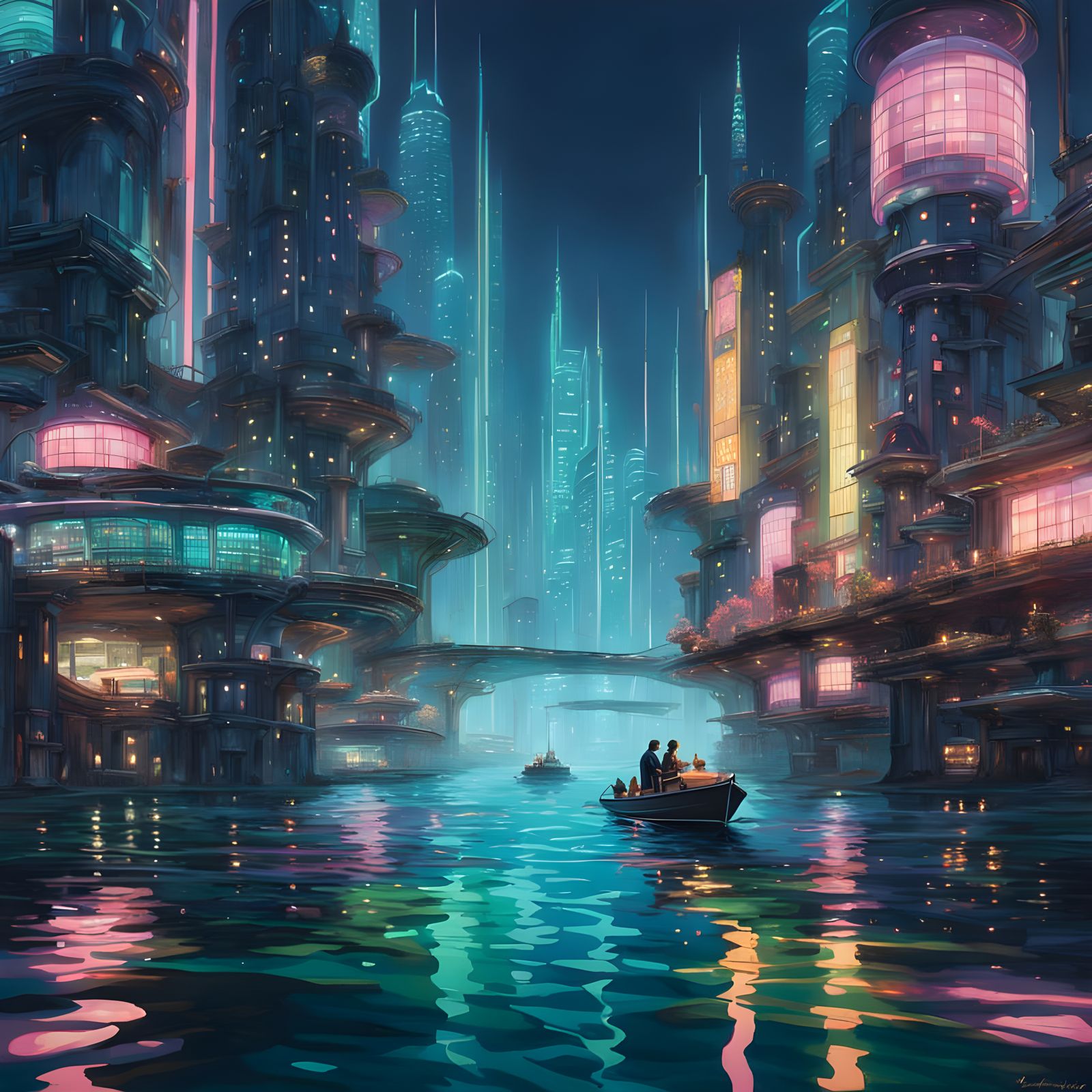 Cybernight  by @Shelly