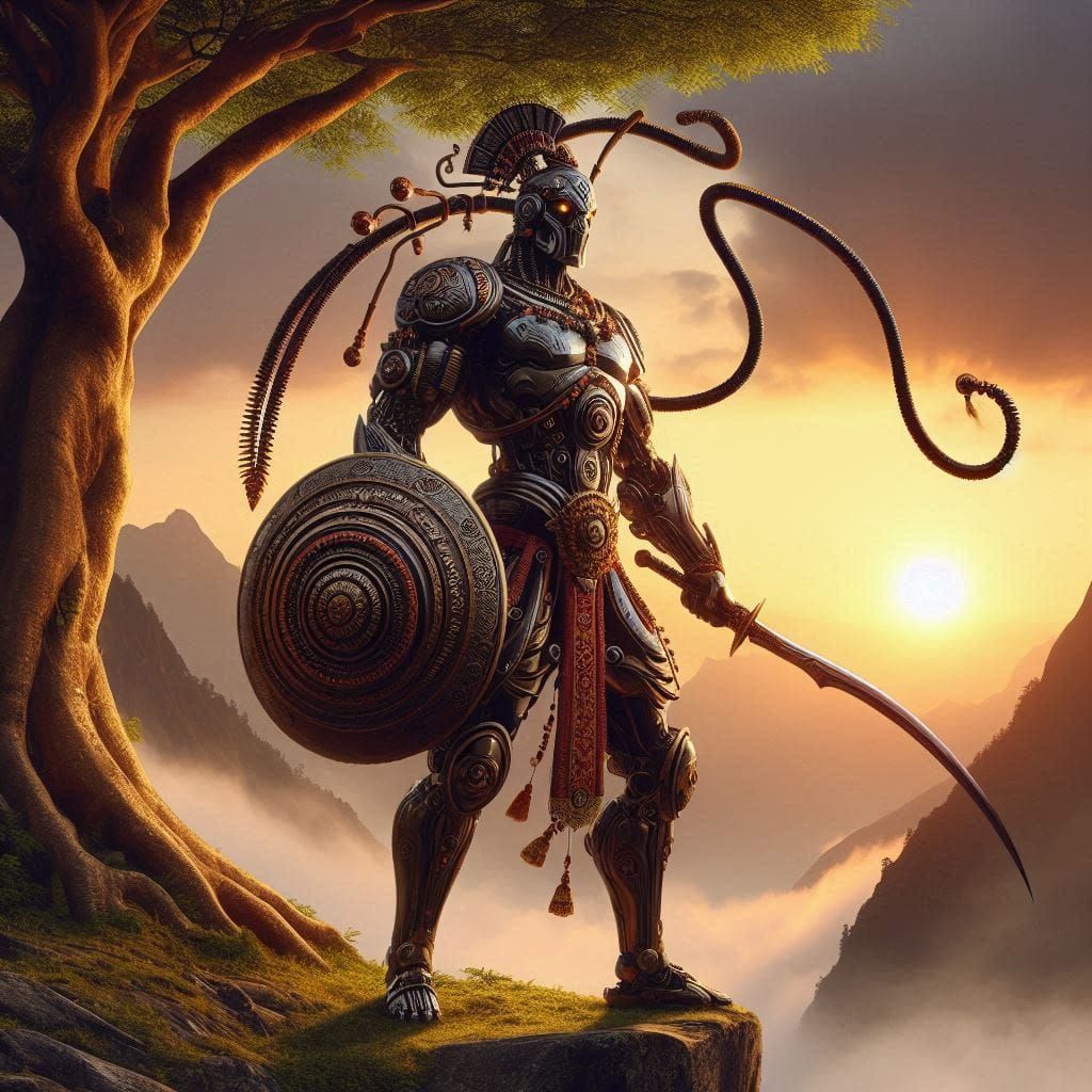 The antagonist's entry - storyboard 18