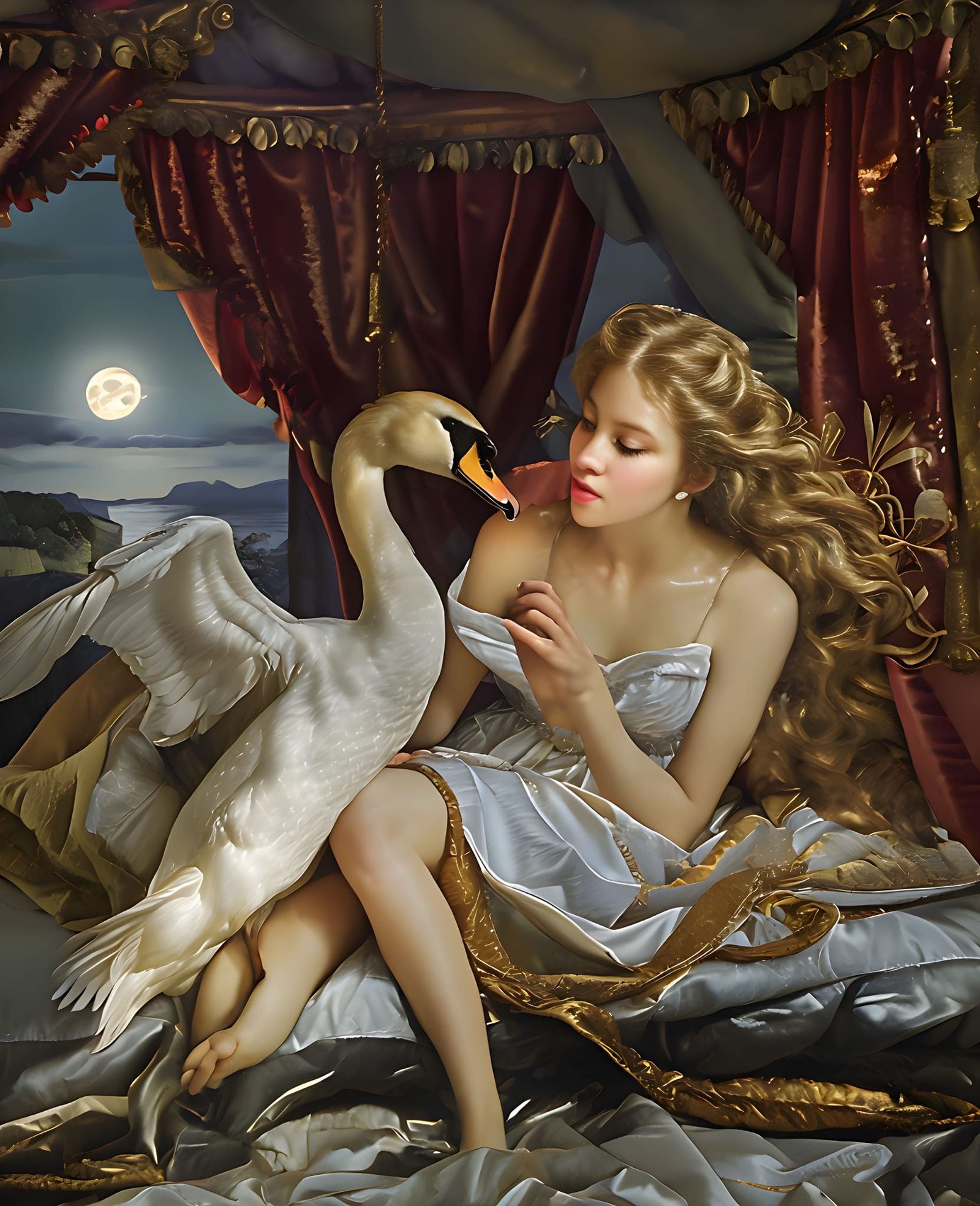 AT THE ORIGIN OF THE MYTH: LEDA AND THE SWAN
