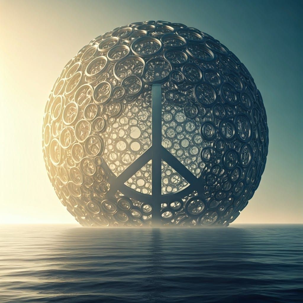 Ethereal Ocean Monument of Global Peace