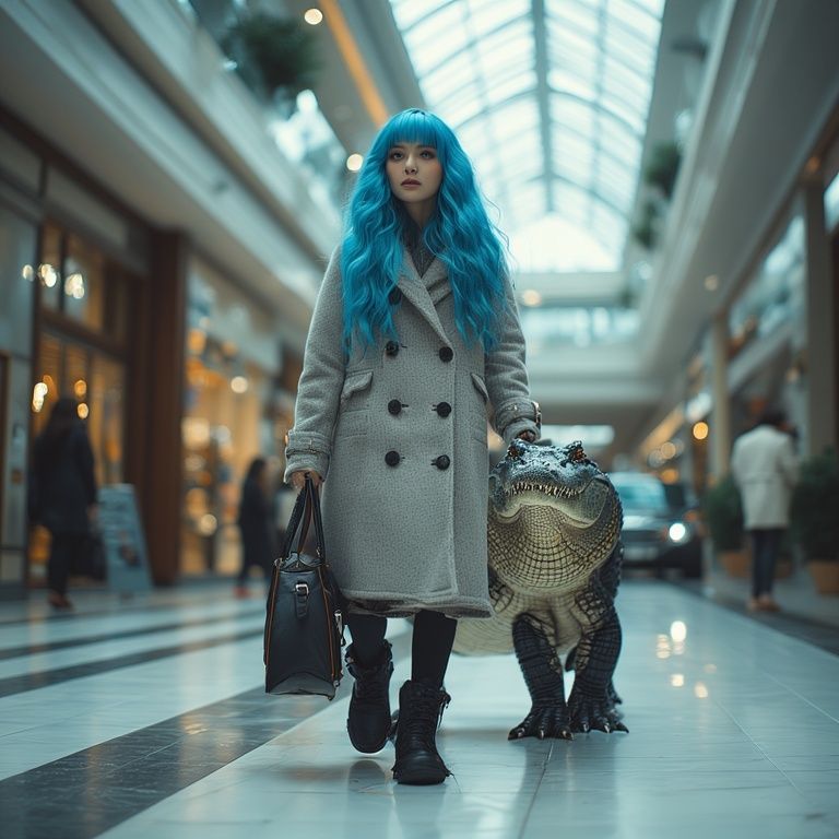 Walking the crocodile