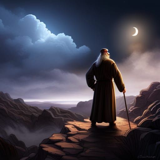 The Hermit - AI Generated Artwork - NightCafe Creator