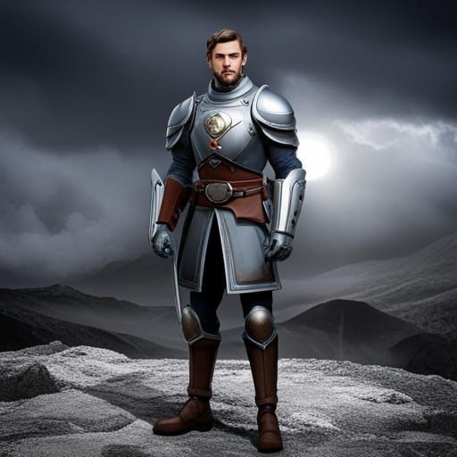 Knight in armor