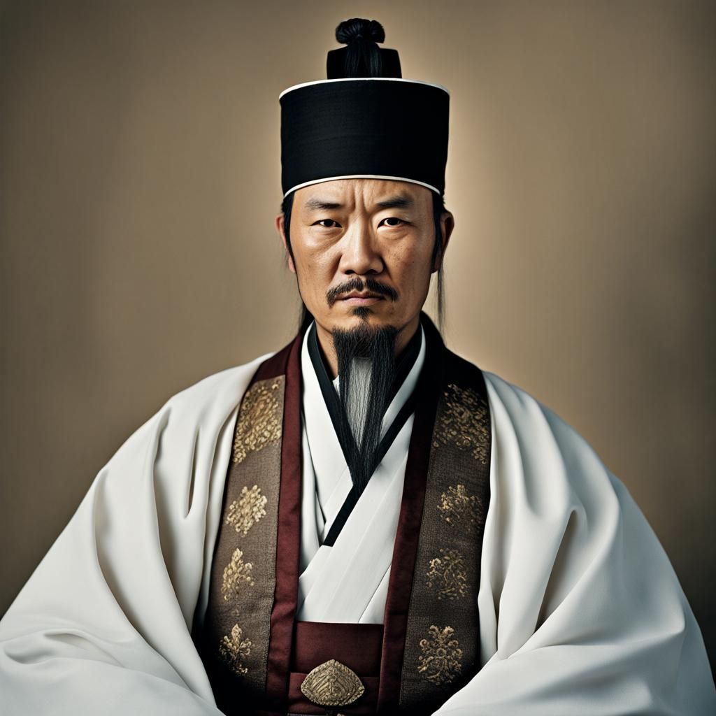 Portrait of Zhuge Liang 