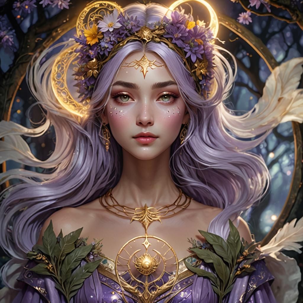 The goddess of moon