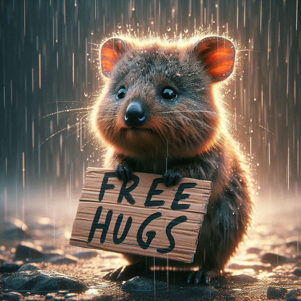 Free hugs?