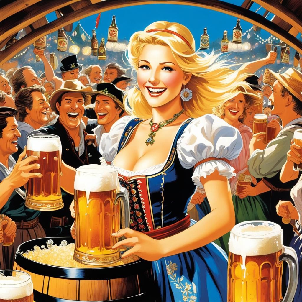 🍻 Beer festival!!!  by @VERI ART