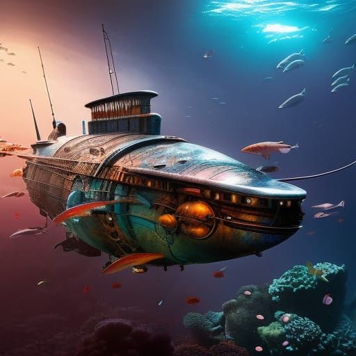 Submarine  by @Djohn Coper