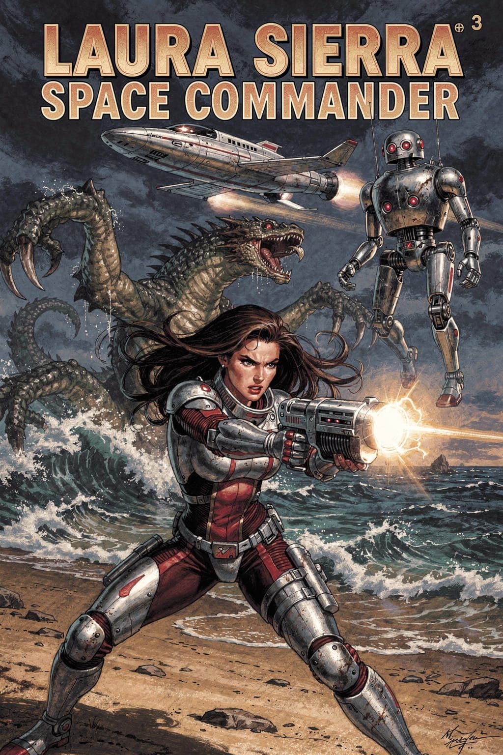 Laura Sierra In Action