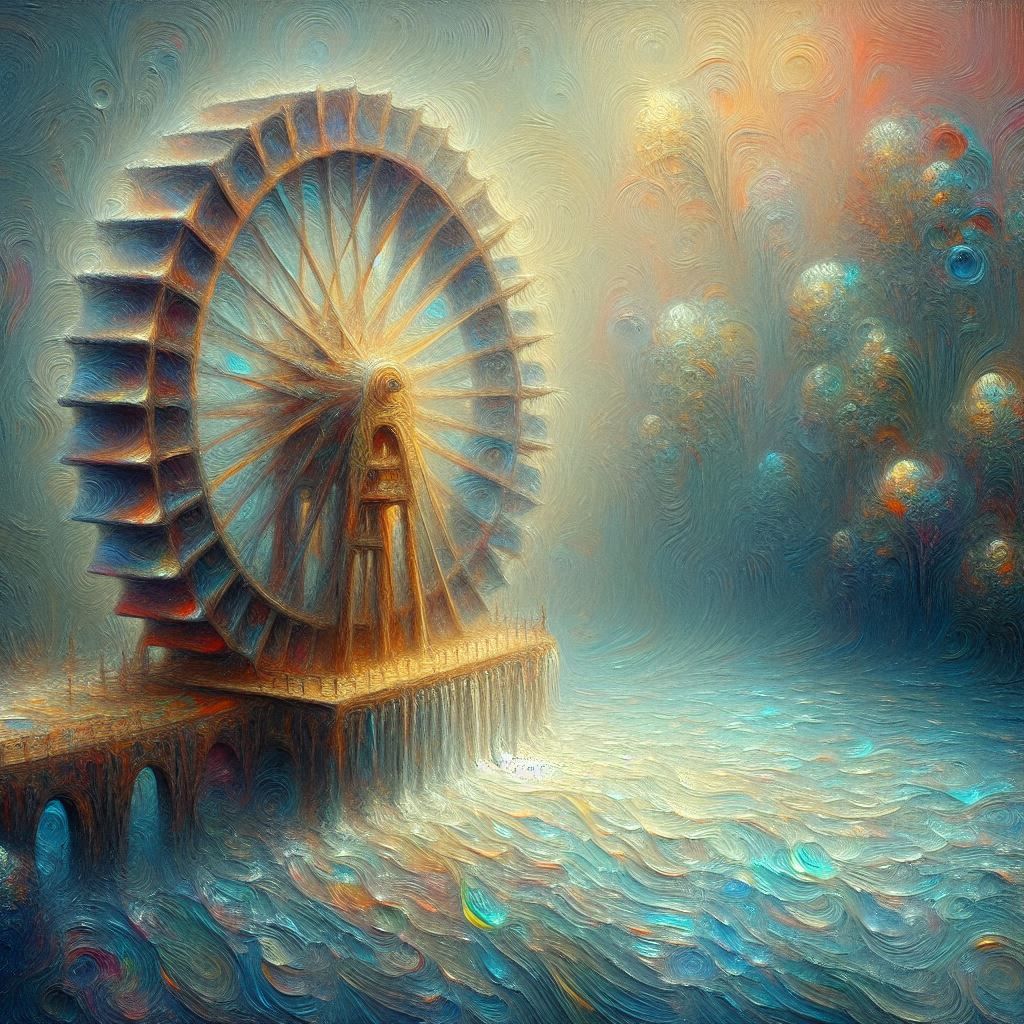 Dream factory and its water wheel